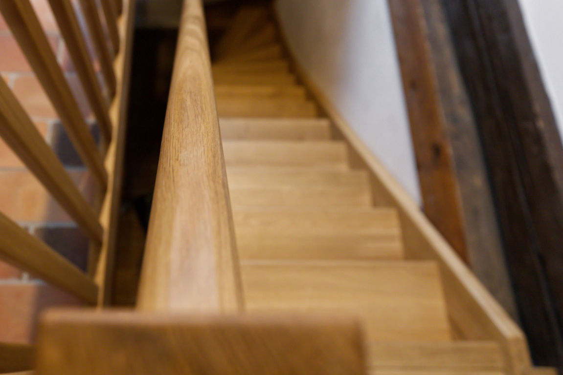 Dřevěné schody
